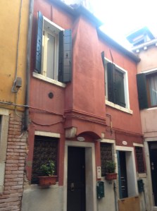 Front of our apartment in Venice