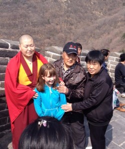 Rachel on the Great Wall